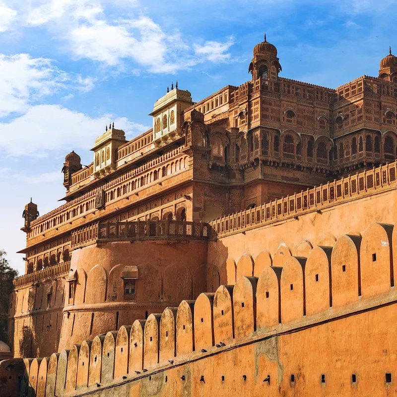 Fort architecture in Bikaner